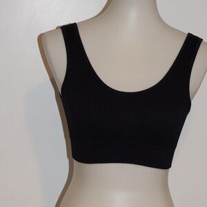 AERIE Black Sport Bra - Size S